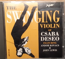 DESEÖ CSABA : THE SWINGING VIOLIN   -  JAZZ CD