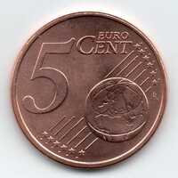 Andorra 5 euro cent, 2017, UNC