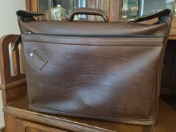 Military officer leather bag bag suitcase