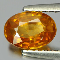 Amazing! Real, 100% product. Imperial cognac zircon gemstone 1.05 ct! (Vs)! Its value: HUF 47,300!!!