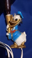 Szarvasi Walt Disney  Donald kacsás mesefigurás fali lámpa!