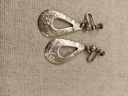 Izraeli ezüst antik fülbevaló