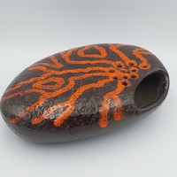 Rare collector's János Kornfeld ceramic ikebana