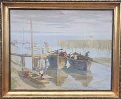 József Csáki-Maronyák / Tihany fishing port