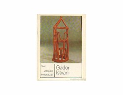 István Gádor monograph - publishing company of the fine arts foundation of today's Hungarian art 1971