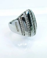 18 carat diamond original Damiani ring