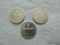 Ezüst 200 forint 1992 - 1993 - 1994 LOT ! 01