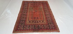 2989 Rare pre-war Pentecostal handmade Persian rug 201x134cm free courier