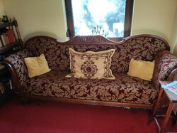 Neabarokk gyönyörű állapotú kanapé
