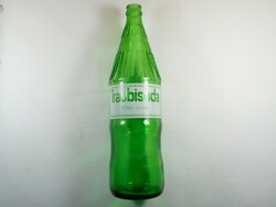 Retro traubisoda soda glass bottle - painted inscription - 1 liter