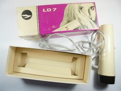 Retro, old, good condition, ddr ndk East German heißluftdusche ld 7 type hair dryer in box, 1970