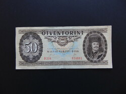 50 forint 1989 D 235 Szép bankjegy !!!