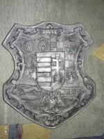 Large wall decoration coat of arms, relief, plaque, embossed image, wall decoration, relief