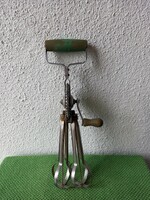 Mid century, vintage, ausztrál, rozsdamentes acél kézi habverő