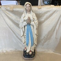 Hatalmas,antik Szűz Mária szobor,gipsz