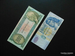 2 darab 1000 forint bankjegy LOT ! 01
