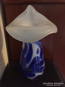 Weinfurtner kézi, fújt üveg váza, signed glass vase (HC)