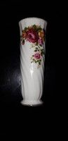 Porcelán váza COTTAGE ROSE FINE BONE CHINA