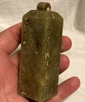 Ancient Chinese Carved Jade Stone Carving Stamping Figure Statue