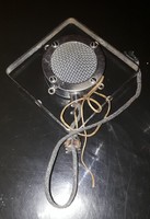 Microphone, bellavox d104 - 1941 fridor ervin electricity company (bellavox) budapest
