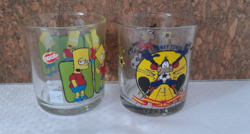 Retro children's collectible glass cup