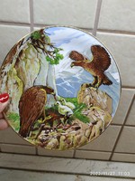 Beautiful bird porcelain wall plate, wall decoration for sale!