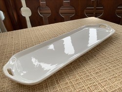 Granite raw white long tray