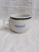 Zsolnay passenger catering porcelain mug (damaged)
