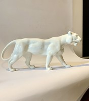Ritka Kispesti porcelán macska