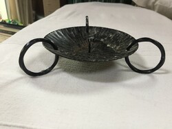 Craftsman metal candle holder for a large candle, in mint condition