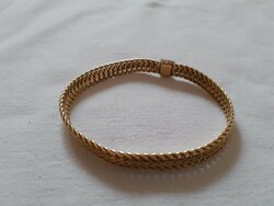 Vintage, gold-plated Anne Monet bracelet