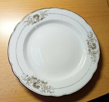 Hüttl tivadar flat plates (4 pieces), with a rare pattern, before 1883