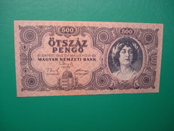 500 Pengő 1945 with the letter 