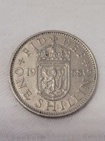 United Kingdom, England, 1958, 1 Shilling