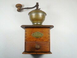 Old antique leinbrock's ideal coffee grinder coffee grinder size: 24 cm high.