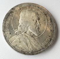 706T. From HUF 1! 1938 silver St. István 5 pence in the ash condition shown in the pictures!