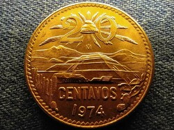 Mexikó Mexikói Egyesült Államok (1905-) 20 centavó 1974 Mo (id67347)