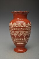 Antique Bucincsák Hungarian vase, 1920s. Big size.