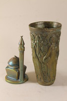 Zsolnay Eosin vase and minaret 188
