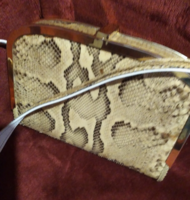 Snake skin bag!