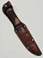 Antik Solingen agancsnyelű vadásztőr vadászkés tőr kés