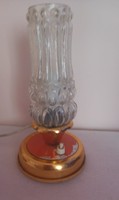 Glass cover. Table lamp for sale.