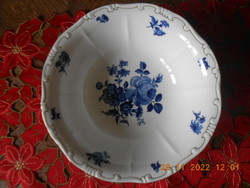 Zsolnay blue rose pattern side dish / salad bowl