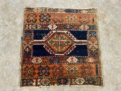 Antik kaukázusi szőnyeg 53x53cm