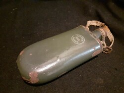Military water bottle, with original fitting and plug, 1915, World War 1, monarchy period militari