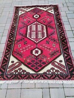 Iranian Hamadan hand-knotted rug