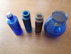 Blue glass selection five-piece package