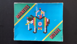 Retro mágneses mozaik kirakós játék