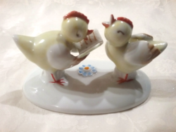 Metzler & ortloff marked chick figure