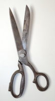 Antique tailor's scissors - huge size - 12